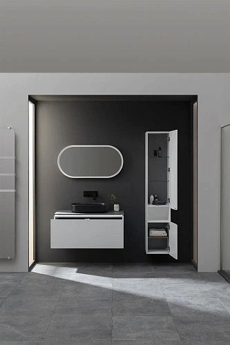 Шкаф-пенал Allen Brau Infinity 1.21009.WM 35 R white matt Шкаф-пенал Allen Brau Infinity 1.21009.WM 35 R white matt