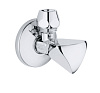 Картинка анонса товара «вентиль угловой grohe 1/2 дюйма для подключения смесителей, хром (22939000)»