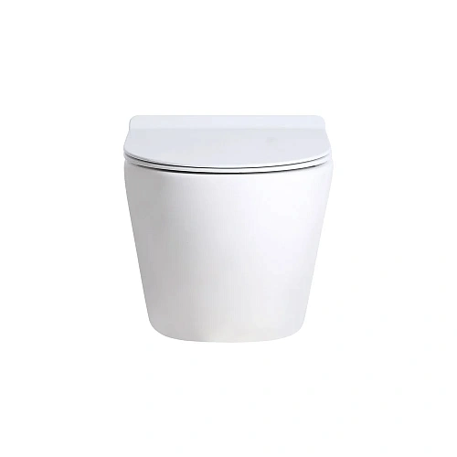 Унитаз подвесной Orange C07-100w безободковый, сиденье с микролифтом Унитаз подвесной Orange C07-100w безободковый, сиденье с микролифтом