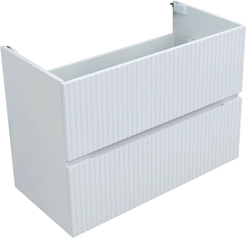 Тумба под раковину Aquanet Джейн 90 белый матовый 00313287 напольная/подвесная Тумба под раковину Aquanet Джейн 90 белый матовый 00313287 напольная/подвесная