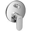 Картинка анонса товара «смеситель для ванны hansgrohe rebris s, скрытого монтажа, с защитной комбинацией en1717 72467000, хр»