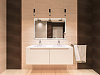 Зеркало Silver mirrors Ливия 1000х800 - 3 подогрев,часы, сенсорный выключатель LED-00002765