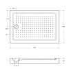 Душевой поддон CEZARES TRAY-A-AH-120/80-15-W0 1200x800 акрил, белый Душевой поддон CEZARES TRAY-A-AH-120/80-15-W0 1200x800 акрил, белый