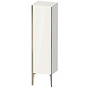 Картинка анонса товара «шкаф-пенал duravit xviu xv1325rb122 133 см белый/шампань»