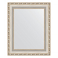 Зеркало в багетной раме Evoform Definite BY 3014 42 x 52 см, версаль серебро