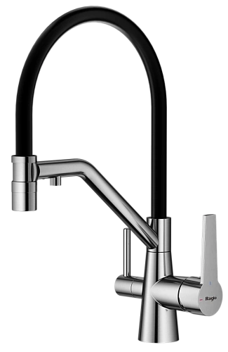 Смеситель для кухни Raglo R80.62.05 с гибким изливом с подключением к фильтру, сатин Смеситель для кухни Raglo R80.62.05 с гибким изливом с подключением к фильтру, сатин