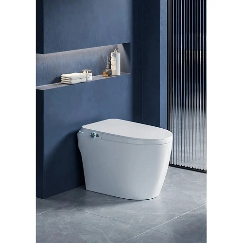 Унитаз напольный Ceruttispa MIRELLA Smart CT10615 с дистанционным управлением, сиденье микролифт Унитаз напольный Ceruttispa MIRELLA Smart CT10615 с дистанционным управлением, сиденье микролифт