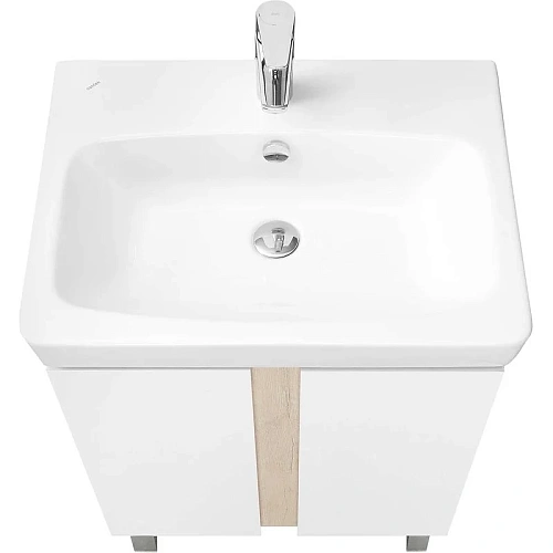 Тумба под раковину Aquaton Кантри 60 белый, дуб верона 1A257401AHB20 Тумба под раковину Aquaton Кантри 60 белый, дуб верона 1A257401AHB20