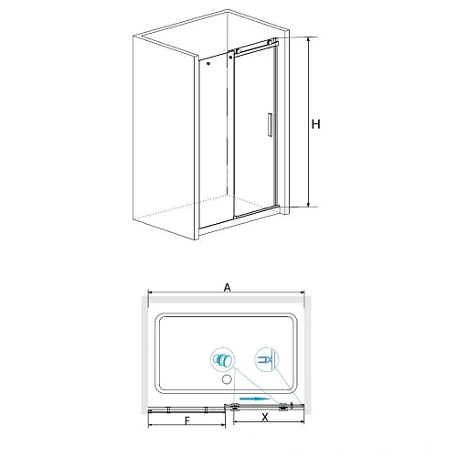 Душевая дверь RGW TO-15 Tornado 03071513-11 Душевая дверь RGW TO-15 Tornado 03071513-11