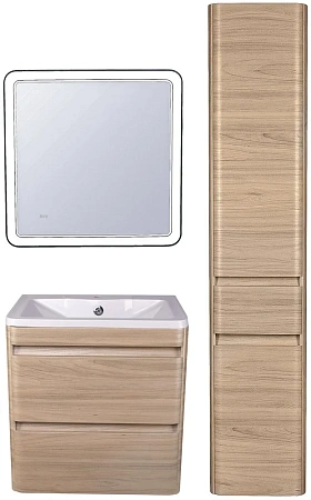 Тумба под раковину Style Line Атлантика 60, Люкс ясень перламутр, PLUS СС-00002217 Тумба под раковину Style Line Атлантика 60, Люкс ясень перламутр, PLUS СС-00002217