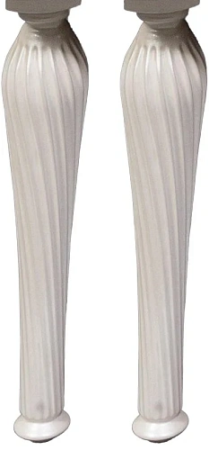 Ножки Boheme SPIRALE 35 см белые (пара) 848-W-35 Ножки Boheme SPIRALE 35 см белые (пара) 848-W-35