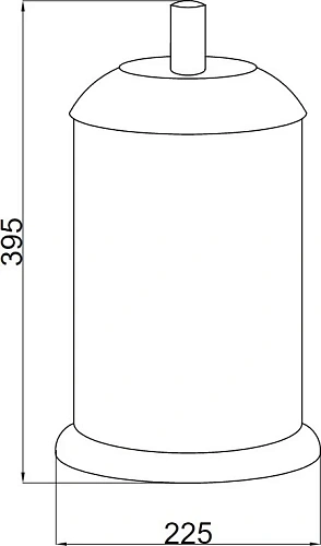 Корзина для мусора Boheme MURANO 10907-R-G GOLD металл (рубиновое) Корзина для мусора Boheme MURANO 10907-R-G GOLD металл (рубиновое)