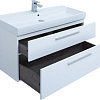 Тумба под раковину Aquanet Nova 100 белый глянец 00249922 Тумба под раковину Aquanet Nova 100 белый глянец 00249922