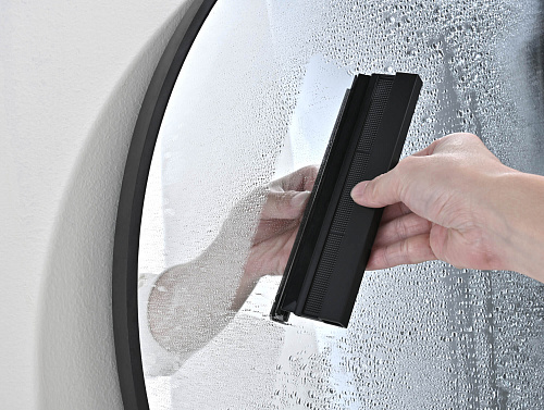 Полка Aquatek AQ4976MB черный матовый Полка Aquatek AQ4976MB черный матовый