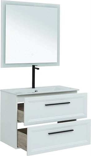 Комплект мебели STWORKI Эстерсунд 90 белая матовая 440891 Комплект мебели STWORKI Эстерсунд 90 белая матовая 440891