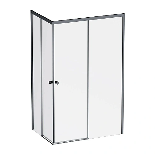 Душевой уголок AM.PM X-joy W94G-403-120280-BТ1К 120x80 черный матовый, стекло прозрачное Душевой уголок AM.PM X-joy W94G-403-120280-BТ1К 120x80 черный матовый, стекло прозрачное