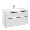 Тумба под раковину Villeroy &amp; Boch Subway 3.0 Brilliant White / Brilliant White C57000VE