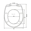 Крышка-сиденье BERGES Lux A 010601 Крышка-сиденье BERGES Lux A 010601