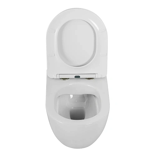 Унитаз подвесной CEZARES COMFORT CZR-191-TH/CZR-2316-SC безободковый с сиденьем Унитаз подвесной CEZARES COMFORT CZR-191-TH/CZR-2316-SC безободковый с сиденьем