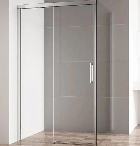 Боковая стенка CEZARES DUET SOFT-100-FIX-C-Cr без пристенного профиля Боковая стенка CEZARES DUET SOFT-100-FIX-C-Cr без пристенного профиля