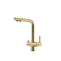 Смеситель для кухни SANCOS Foster SC4014ZG с возможностью подключения фильтра, полированное золото Смеситель для кухни SANCOS Foster SC4014ZG с возможностью подключения фильтра, полированное золото