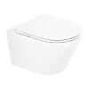 Картинка анонса товара «унитаз подвесной belbagno tre bb8001chr/sc безободковый c сиденьем»