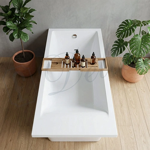 Ванна из искусственного камня Delice Diapason Ultra 150х70 DLR330047-G с узким бортом глянцевая Ванна из искусственного камня Delice Diapason Ultra 150х70 DLR330047-G с узким бортом глянцевая