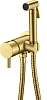 Гигиенический душ Boheme Uno 467-MG MattGold со смесителем