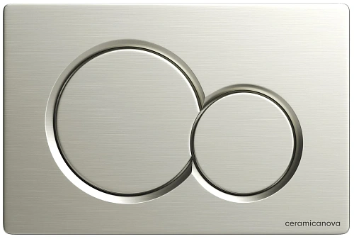 Клавиша смыва Ceramica Nova Balance Sphere CN12-003BN брашированный никель Клавиша смыва Ceramica Nova Balance Sphere CN12-003BN брашированный никель