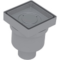 Душевой трап BERGES водосток напольный Trend Keramik 100x100 под керамическую плитку, D50 вертикальн 093003 Душевой трап BERGES водосток напольный Trend Keramik 100x100 под керамическую плитку, D50 вертикальн 093003