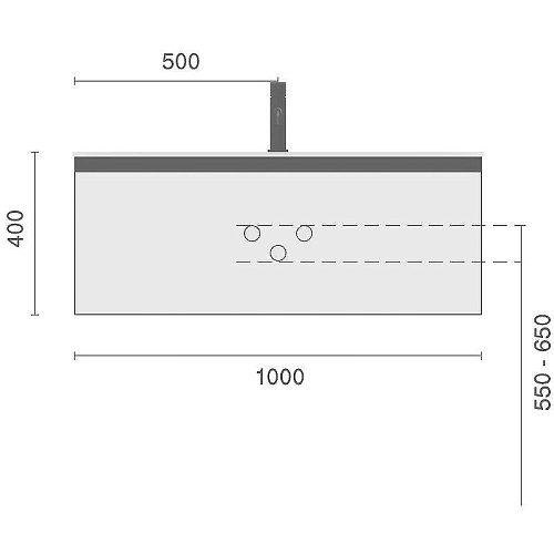 Тумба под раковину Armadi Art QUATRO 1 100CM ANTHRACITE цвет профиль ANTHRACITE 790-M1-100-A-A антрацит Тумба под раковину Armadi Art QUATRO 1 100CM ANTHRACITE цвет профиль ANTHRACITE 790-M1-100-A-A антрацит