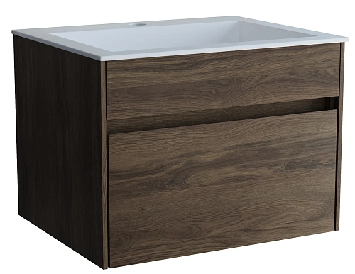 Тумба под раковину Vincea Chiara 600 VMC-2C600CO подвесная, C.Oak Тумба под раковину Vincea Chiara 600 VMC-2C600CO подвесная, C.Oak