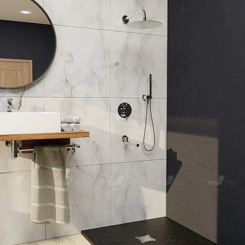 Душевая система RGW Shower Panels SP-55 51140855-01 встраиваемая Душевая система RGW Shower Panels SP-55 51140855-01 встраиваемая