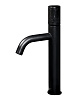 Картинка анонса товара «смеситель для раковины boheme stick 122-b-mr-b black»