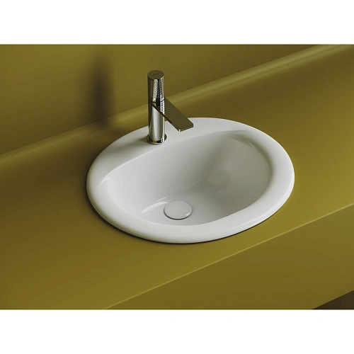 Раковина Ceramica Nova Sun CN6080 встраиваемая сверху 515x455x200 мм белый Раковина Ceramica Nova Sun CN6080 встраиваемая сверху 515x455x200 мм белый