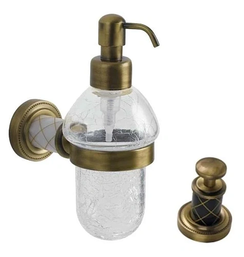 Дозатор жидкого мыла Boheme MURANO 10912-B-BR BRONZE (черное) Дозатор жидкого мыла Boheme MURANO 10912-B-BR BRONZE (черное)