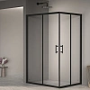 Душевой уголок RGW PA-146B 900x1000 мм 020814690-14 черный Easy Clean