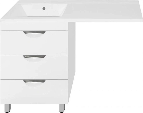 Тумба под раковину Style Line Жасмин 60 (3 ящ.), Космос/Даллас 120, Люкс PLUS ЛС-00000644 Тумба под раковину Style Line Жасмин 60 (3 ящ.), Космос/Даллас 120, Люкс PLUS ЛС-00000644