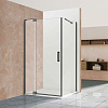 Картинка анонса товара «душевой уголок vincea extra vsr-1e111290clgm, 1100/1200x900, вороненая сталь, стекло прозрачное»
