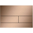 Клавиша смыва TECE TECEsquare 9240848 PVD Brushed Red Gold с покрытием против отпечатков пальцев Клавиша смыва TECE TECEsquare 9240848 PVD Brushed Red Gold с покрытием против отпечатков пальцев