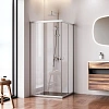 Душевой уголок AM.PM Sunny W87G-403-9090-MT 90x90 серебро, стекло прозрачное Душевой уголок AM.PM Sunny W87G-403-9090-MT 90x90 серебро, стекло прозрачное