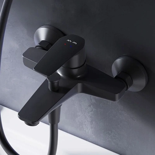 Смеситель для ванны AM.PM Gem F90A10022 черный Смеситель для ванны AM.PM Gem F90A10022 черный