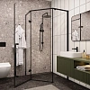 Душевой уголок Ceruttispa C2A без поддона 100x100x195 Душевой уголок Ceruttispa C2A без поддона 100x100x195