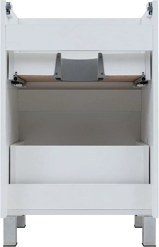 Тумба под раковину Aquanet Вега 50 00344120 напольная, белый глянец Тумба под раковину Aquanet Вега 50 00344120 напольная, белый глянец