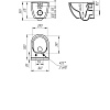 Унитаз подвесной Cersanit BRASKO (A64824) Clean On DPL EO slim LP 64824 с сиденьем Унитаз подвесной Cersanit BRASKO (A64824) Clean On DPL EO slim LP 64824 с сиденьем