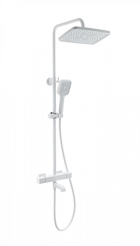 Душевая система Wonzon & Woghand с термостатом, белый матовый (WW-B3016-T1-MW) Душевая система Wonzon & Woghand с термостатом, белый матовый (WW-B3016-T1-MW)