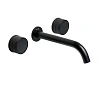 Смеситель для раковины Boheme PRESTIGE BLACK встраиваемый 152-2-B-PR Смеситель для раковины Boheme PRESTIGE BLACK встраиваемый 152-2-B-PR