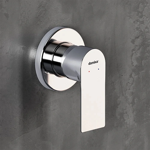 Смеситель для душа Damixa Apollo 477500000 встраиваемый хром Смеситель для душа Damixa Apollo 477500000 встраиваемый хром