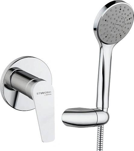 Смеситель для душа STWORKI Дублин HFDB75000 С ВНУТРЕННЕЙ ЧАСТЬЮ + 27454000 428792 Смеситель для душа STWORKI Дублин HFDB75000 С ВНУТРЕННЕЙ ЧАСТЬЮ + 27454000 428792