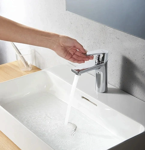 Смеситель для раковины Kludi Zenta SL 482920565 Смеситель для раковины Kludi Zenta SL 482920565